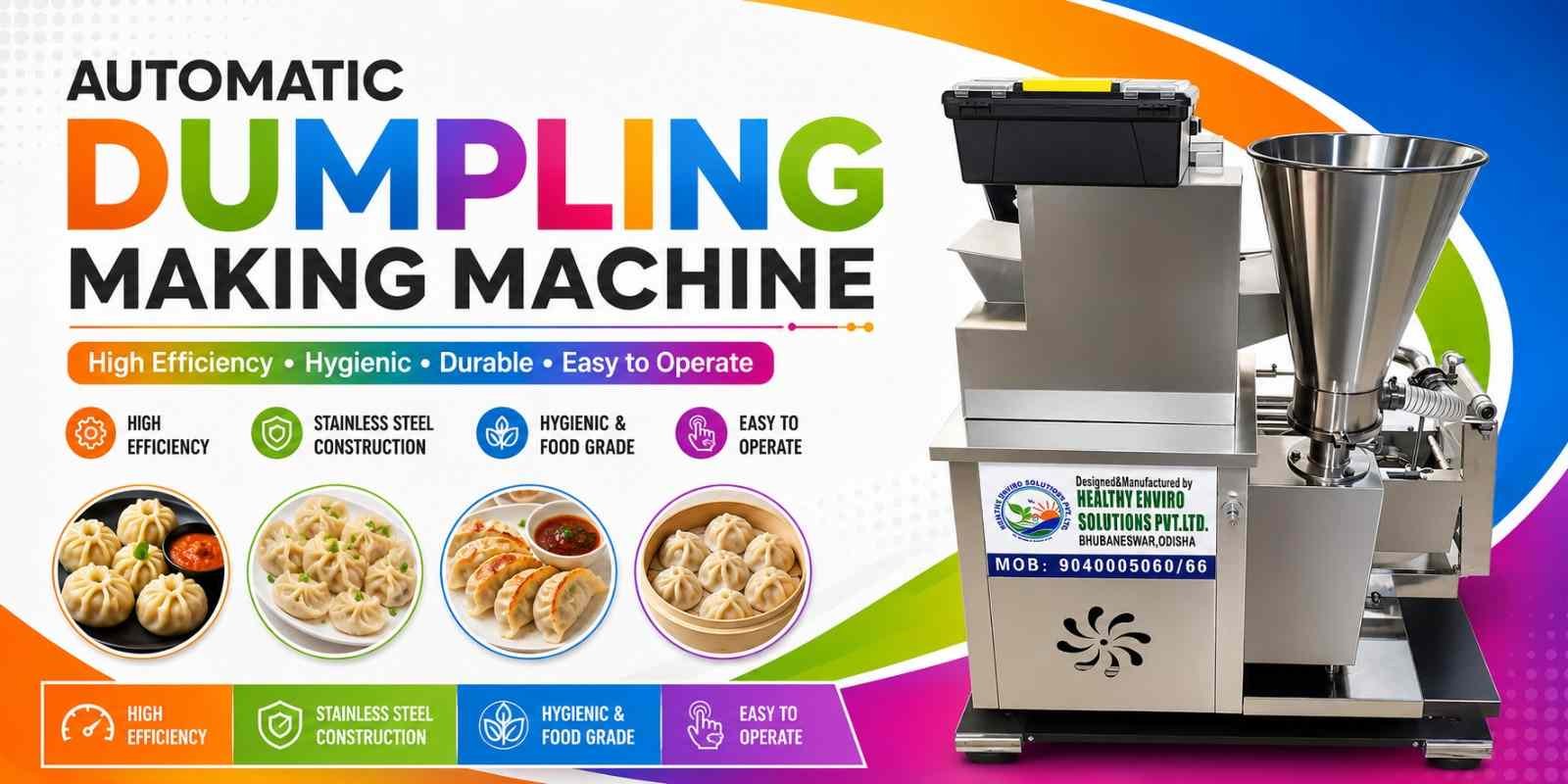 Automatic Momo Dumpling Machine