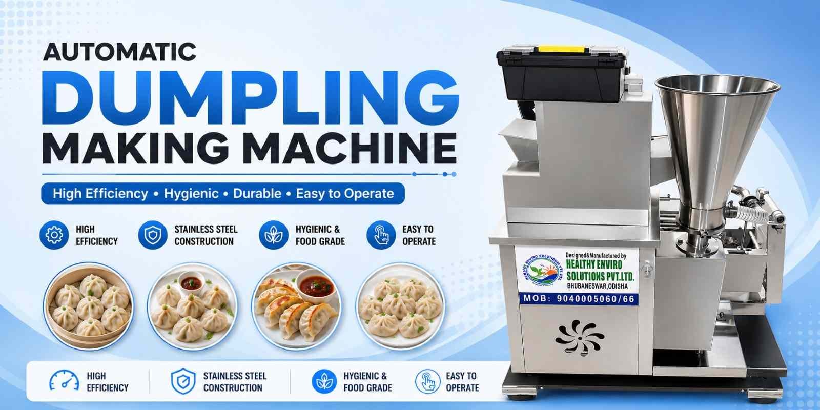 Automatic Momo Dumpling Machine