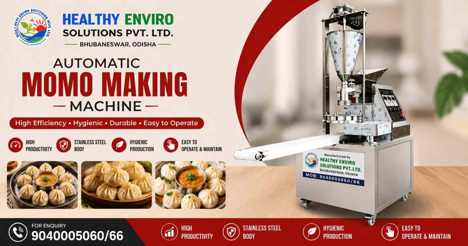 Automatic Momo Making Machine