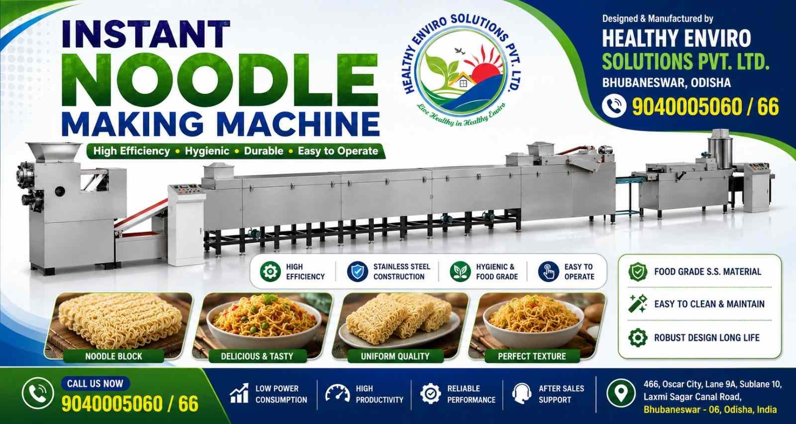 Instant Noodles Making Machine