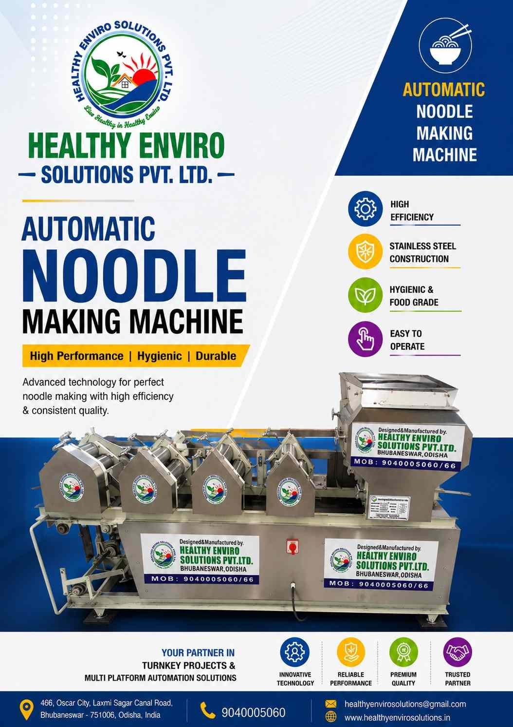10 Roller Automatic Noodle Making Machine